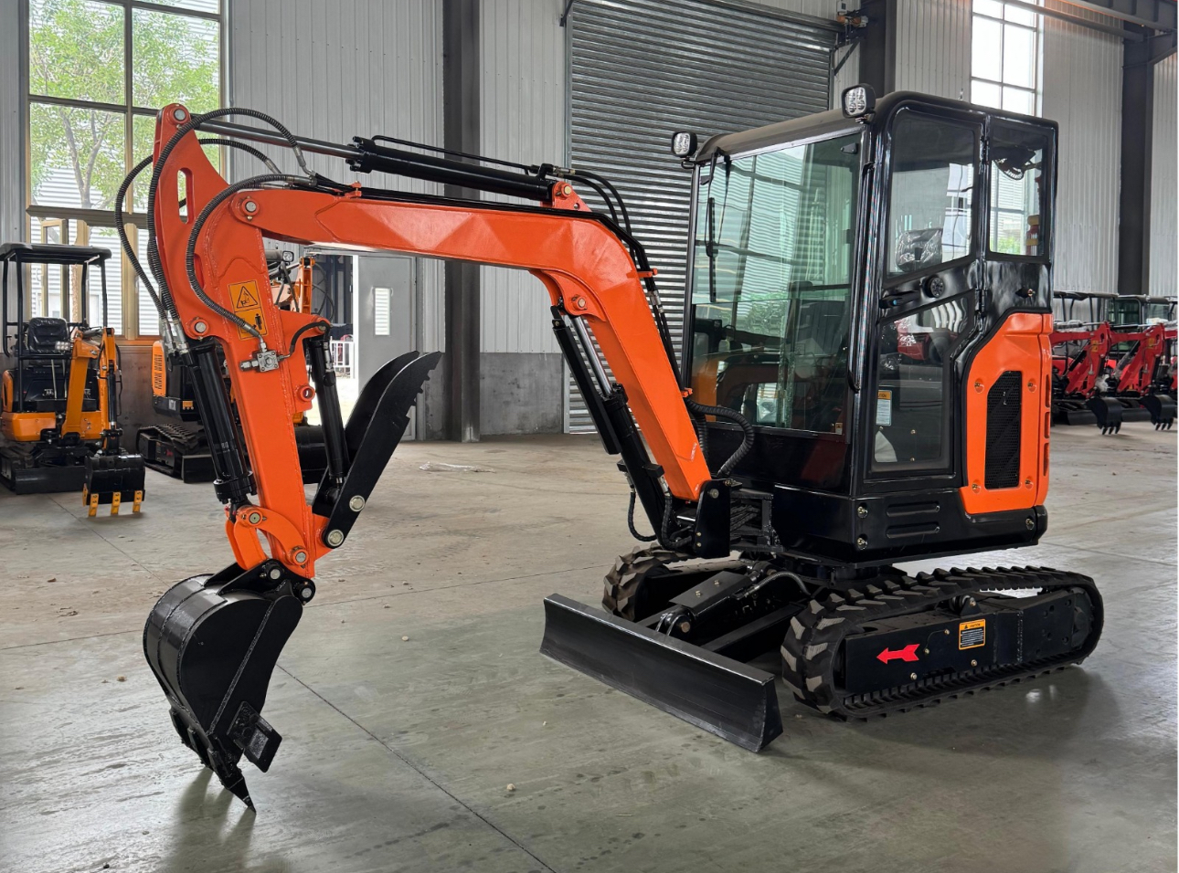 New excavators ready for export